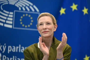 Cate Blanchett is becoming the unlikely hero in the fight against AI