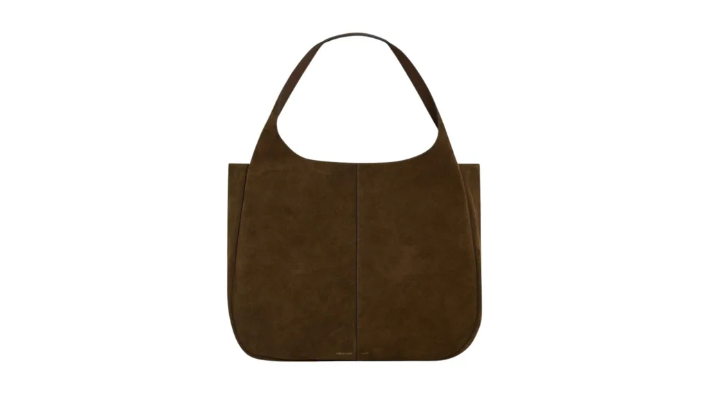 Oroton Emilia Suede Large Tote - husk brown - best versatile designer bags