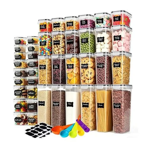 42 Pack Airtight Food Storage Containers Set