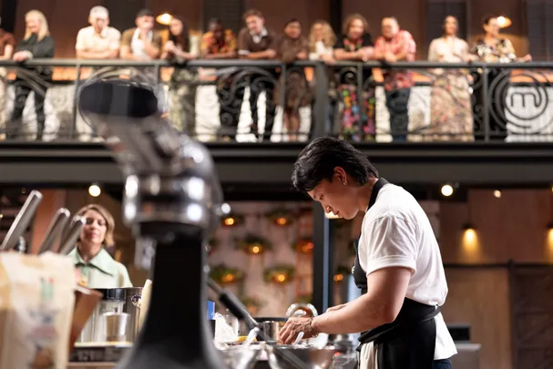 Last night on MasterChef: We have our top three!