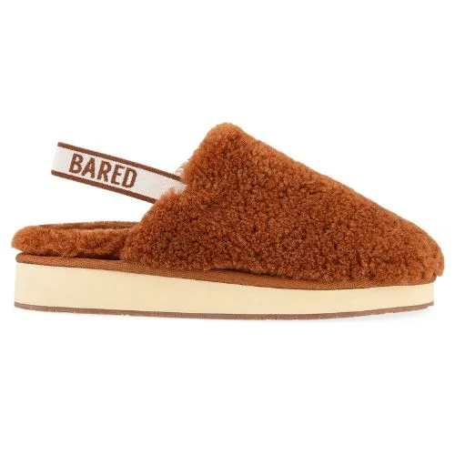 Bared Footwear Snuggling Slippers - terracotta sheepskin
