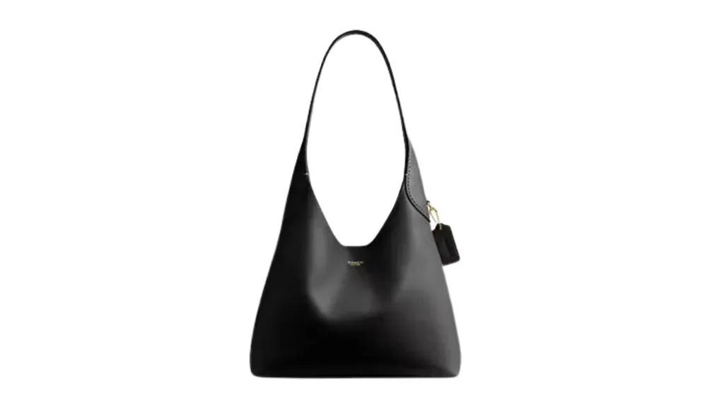 Brooklyn Shoulder Bag 28 - brass/black