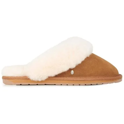 EMU Australia Jolie Slipper - Chestnut colour. Featured in best slippers article for AWW.
