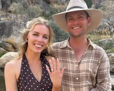 Farmer Tom and Georgie announce engagement on Farmer Wants a Wife