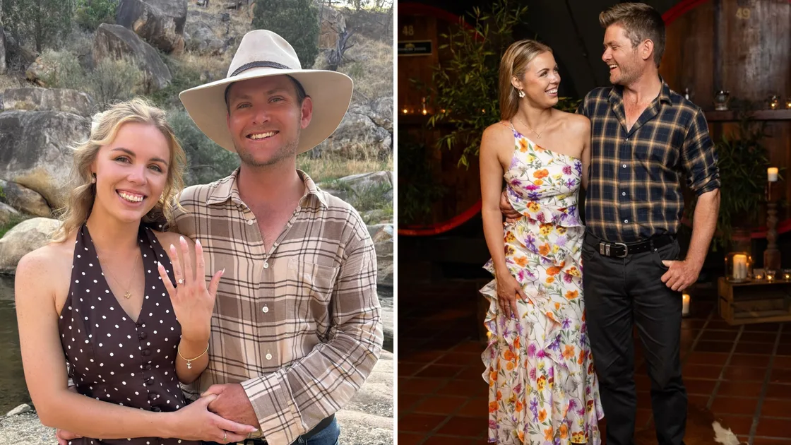 Farmer Tom and Georgie announce engagement on Farmer Wants a Wife