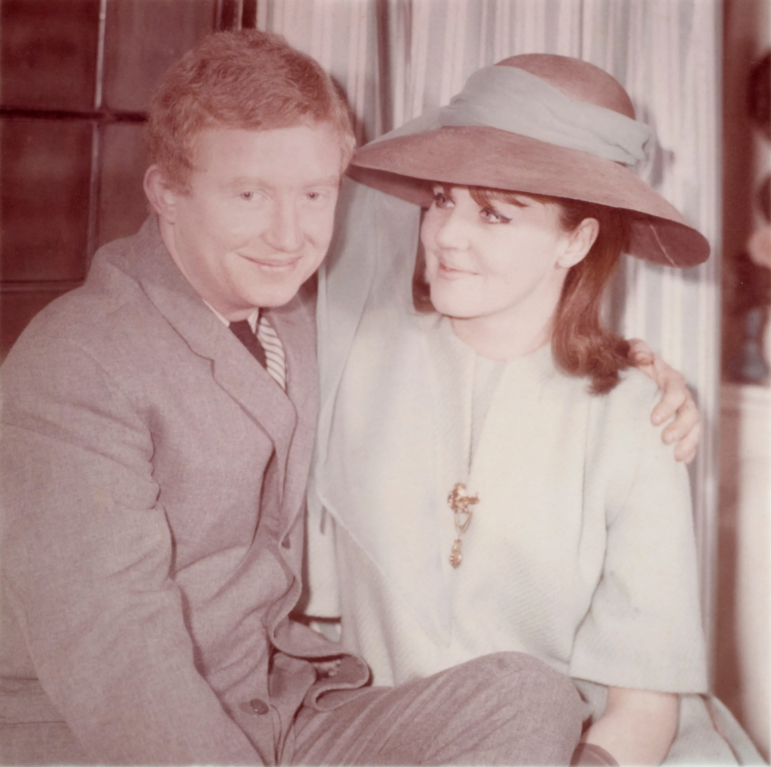 Brett and Wendy Whiteley on their wedding day. Chelsea Registry Office, London, 1962, Brett Whiteley Studio archive, image &copy; Art Gallery of New South Wales
