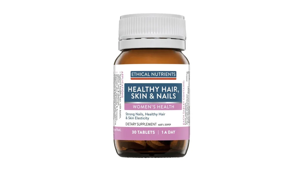 Ethical Nutrients Healthy Hair, Skin & Nails 30 Tablets - hair growth supplements