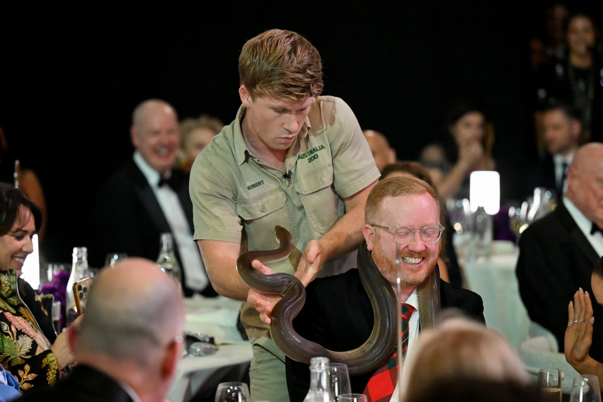 robert irwin and luke mcgregor at the 2026 logies