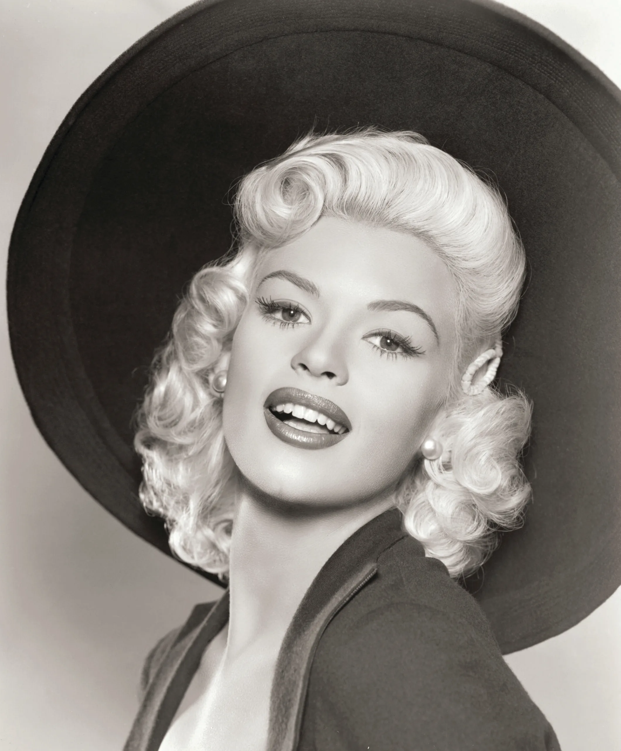 Studio portrait of Jayne Manfield from the 1950s.
