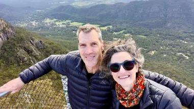 Julie Goodwin on the road: Mick and Julie reach the Great Ocean Road