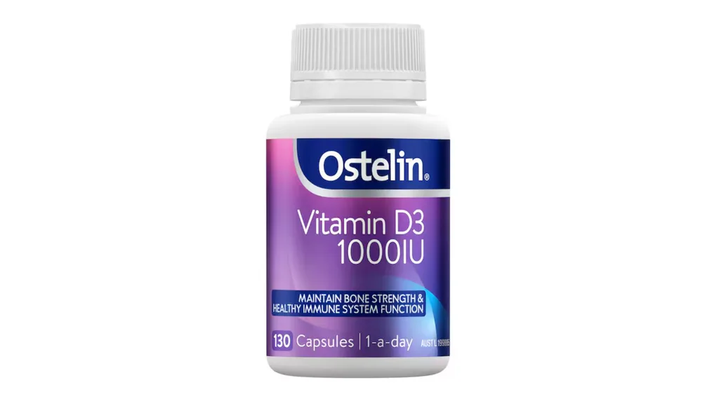 Ostelin Vitamin D3 1000IU Capsules 130 - hair growth supplements