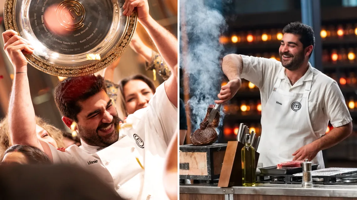 Vinnie reveals the superpower that led to his MasterChef victory - The ...