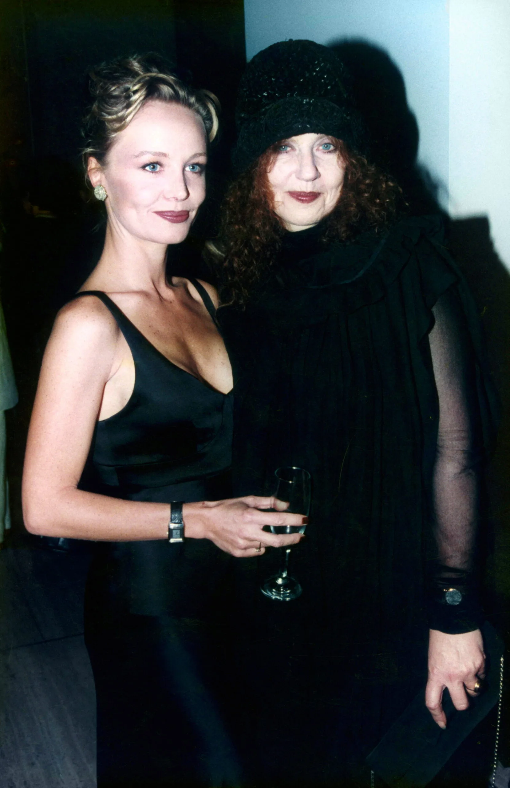 Wendy and Arkie Whiteley at the 'Brett Whiteley: Art and Life' retrospective exhibition at the Art Gallery of New South Wales,1995

***These images may only be used in conjunction with media editorial coverage of the Brett Whiteley Studio, and strictly in accordance with the terms of access to these images  see artgallery.nsw.gov.au/info/access-to-agnsw-media-room-tcs. Without limiting those terms, these images must not be cropped or overwritten; prior approval in writing is required for use as a cover; caption details must accompany reproductions of the images; and archiving is not permitted.***
