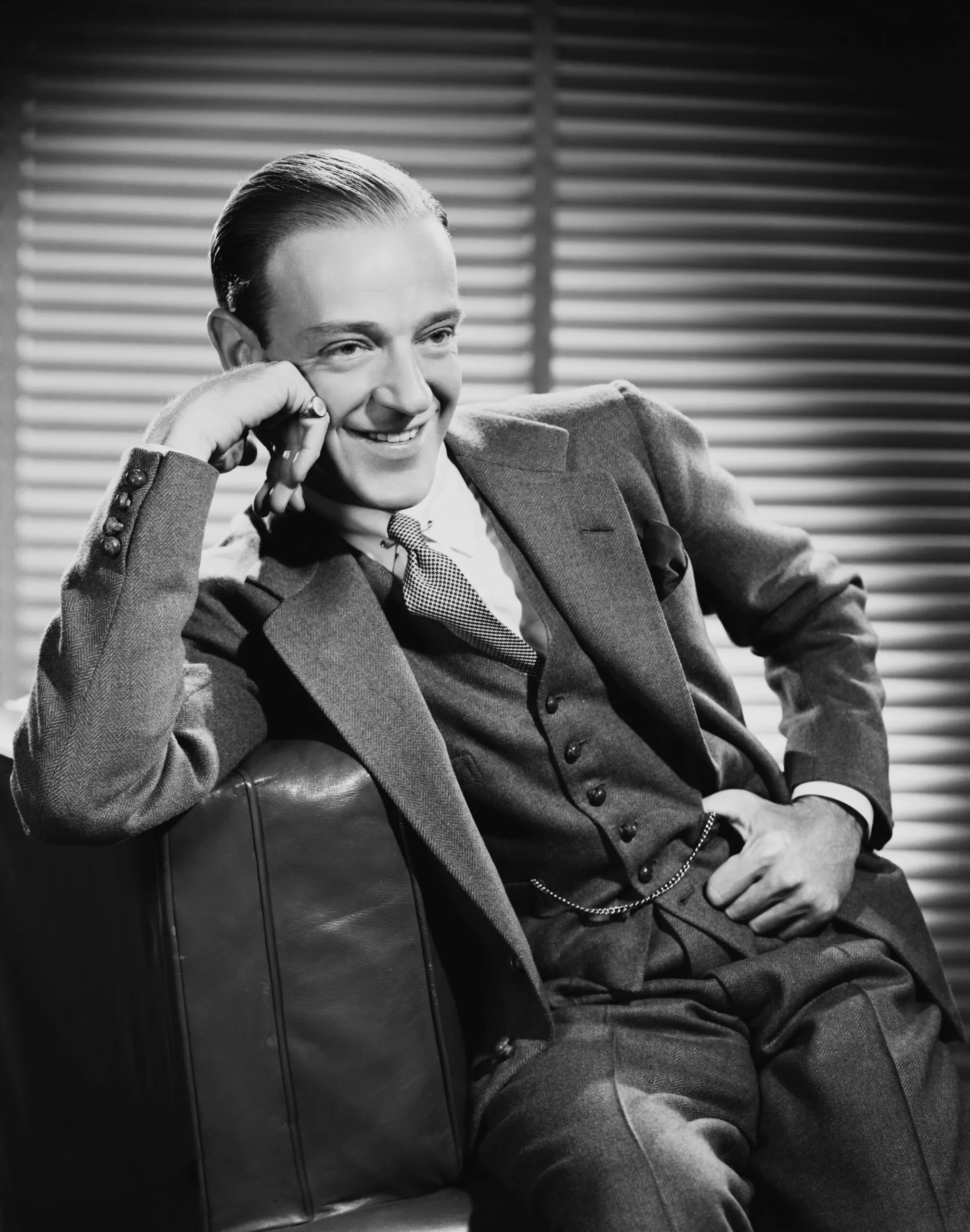 American actor and dancer Fred Astaire (1899 - 1987), circa 1935. (Photo via John Kobal Foundation/Hulton Archive/Getty Images)