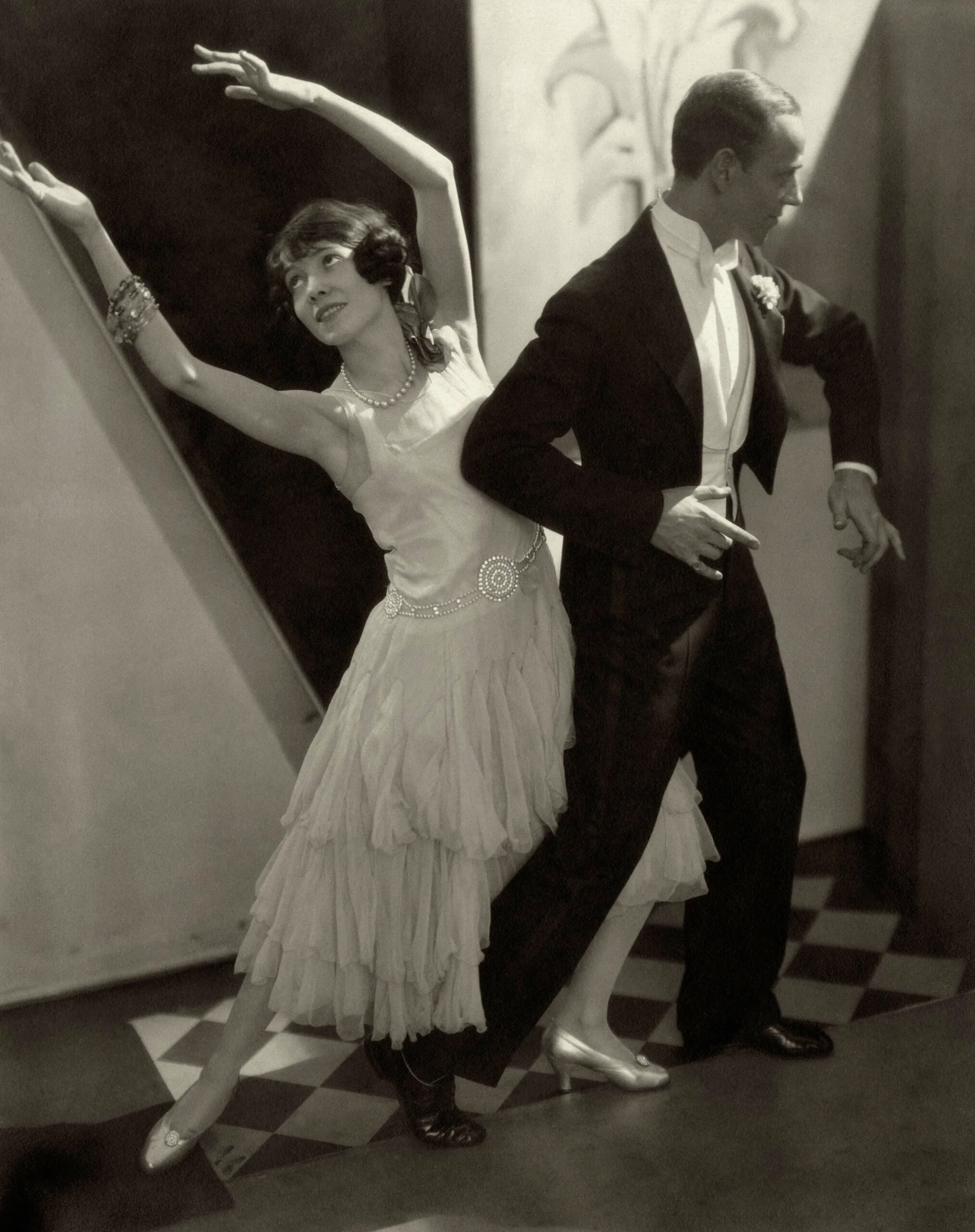 Fred and Adele Astaire dancing at the Club Trocadero. (Photo by Edward Steichen/Conde Nast via Getty Images)