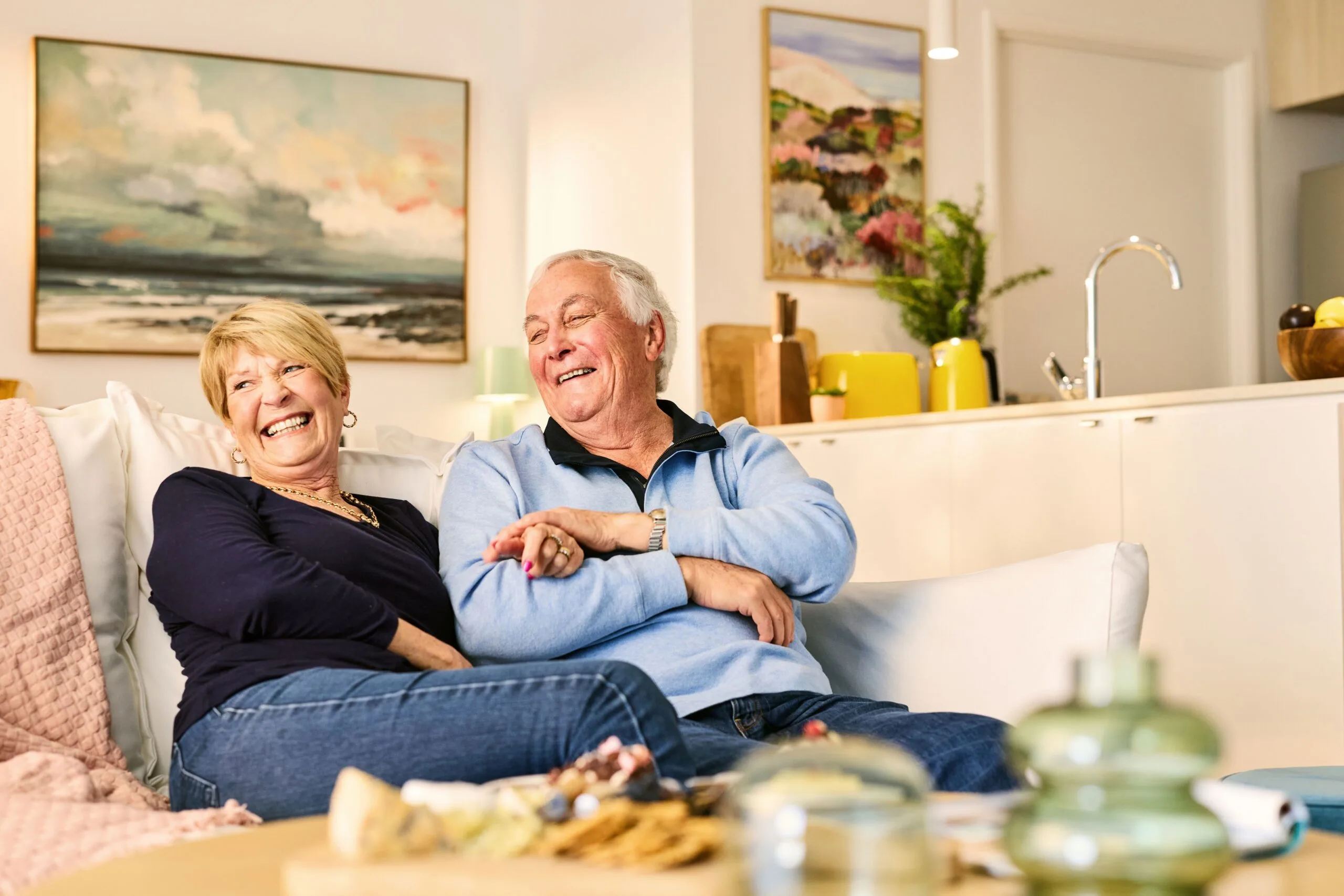 retired couple