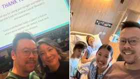 Candice beat ovarian cancer at 37. Eight years later, it came back