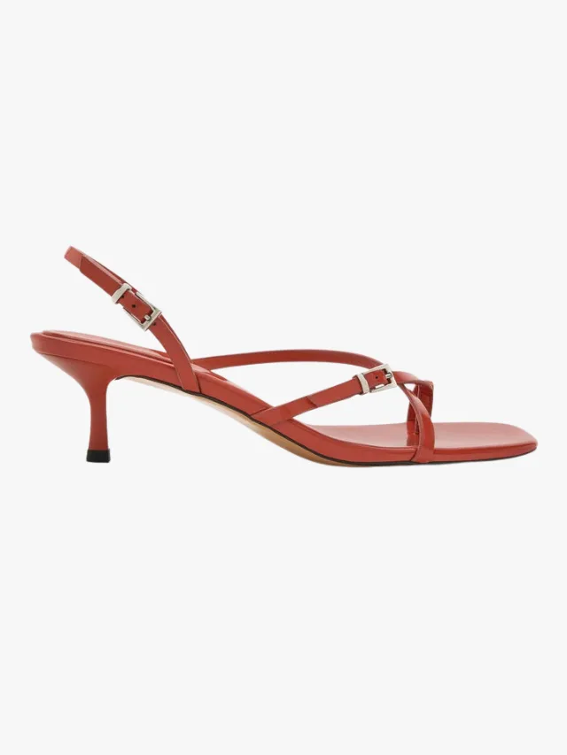 CHARLES AND KEITH
Strappy Thong Kitten Heels best comfortable sandals