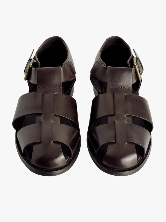 COS leather fisherman sandals best comfortable sandals