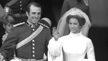 The Weekly was inside the chapel when Princess Anne said ‘I do’ to Captain Mark Phillips