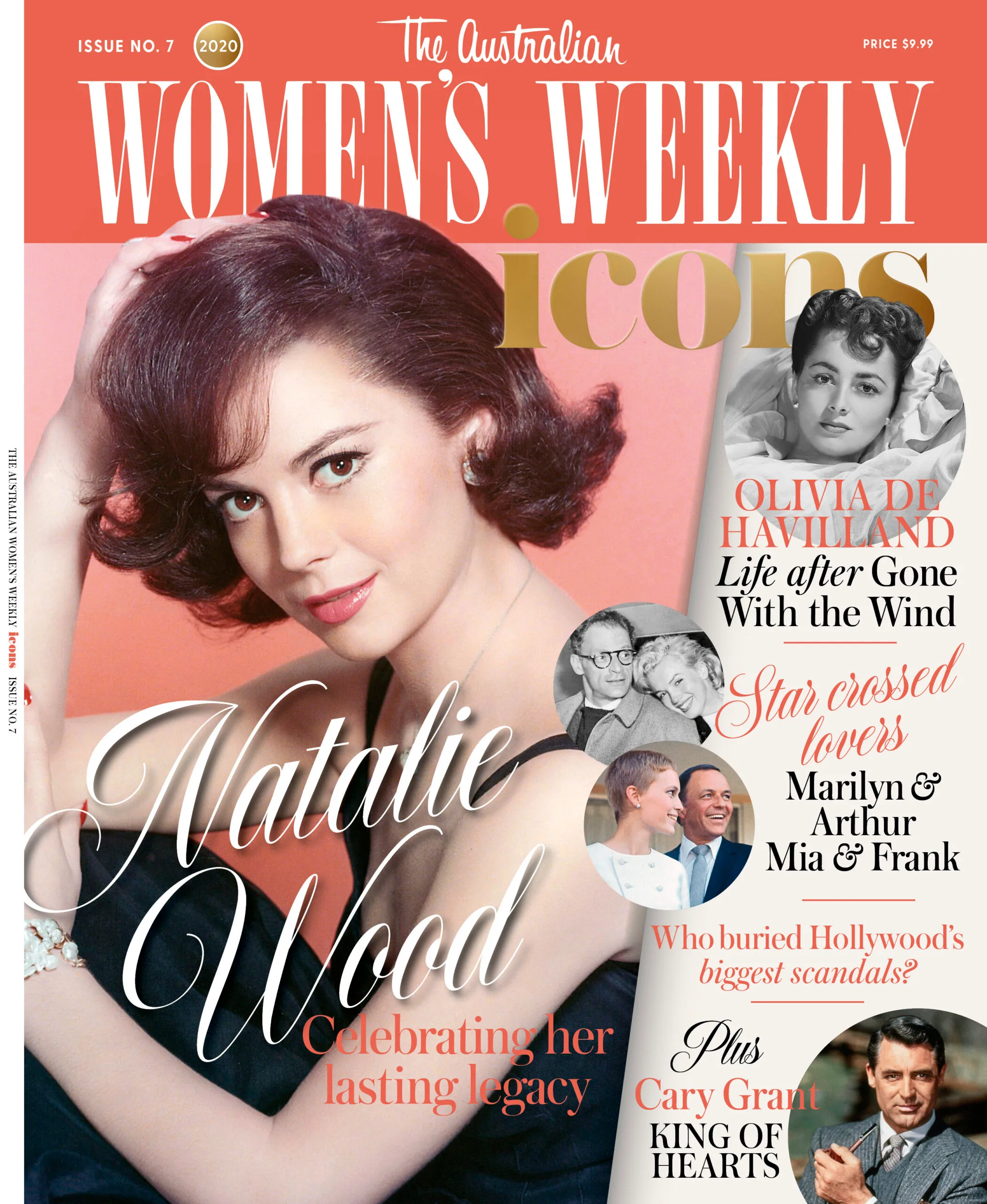Cover of The Australian Women's Weekly ICONS issue number four with Natalie Wood.