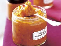 Spiced apricot chutney