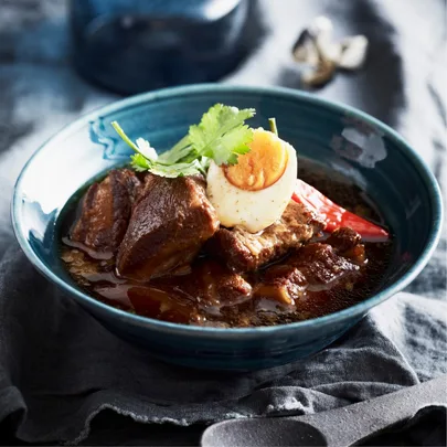 Slow cooker five-spice caramel pork belly