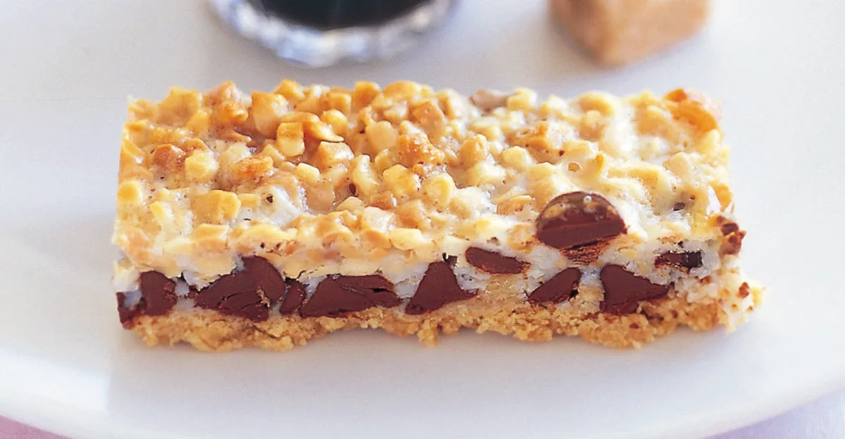 No-bowl choc-bit slice | Women's Weekly Food