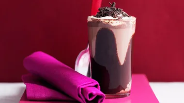 Decadent iced chocolate