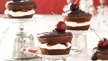 Mini black forest cake