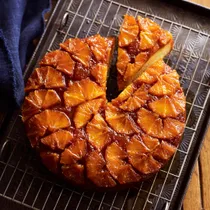 Julie Goodwin’s orange upside-down syrup cake