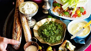 Provençale salad platter