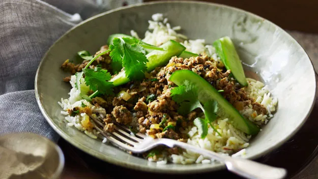 Nepalese pork mince curry-image