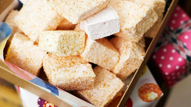 Toasted coconut marshmallows
