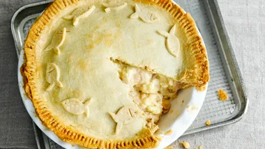 Tuna, Cauliflower and Cheese Pie