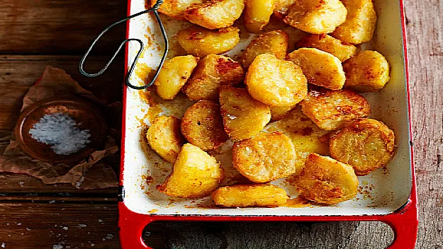 Salt and pepper roast potatoes