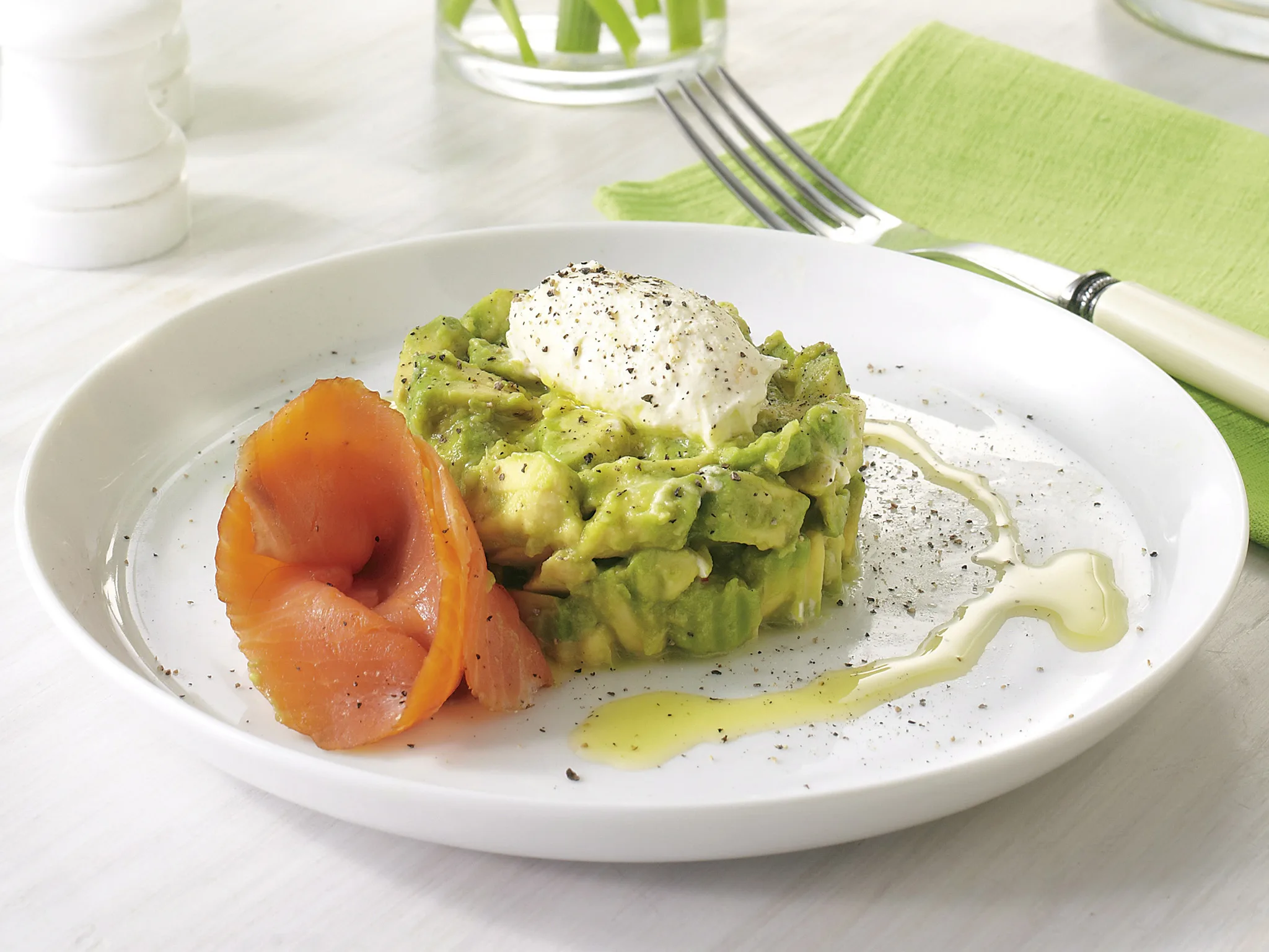 Ocean Trout and Avocado Tartare