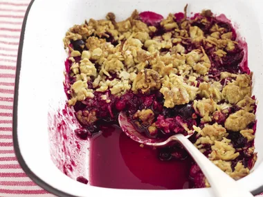 Mixed Berry Crumble