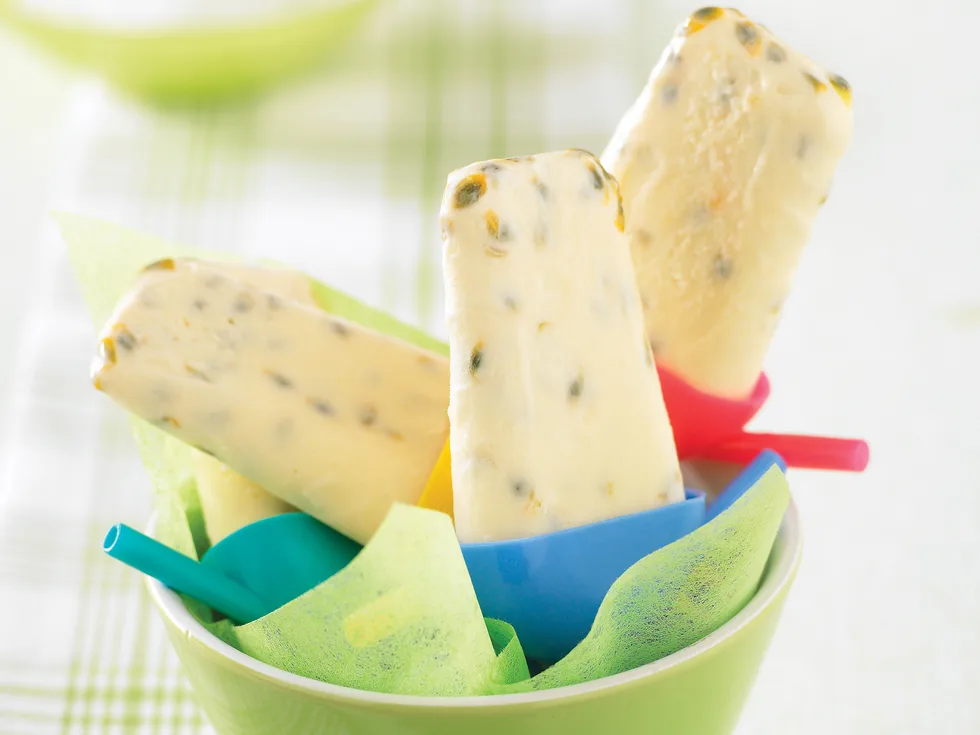 Passionfruit Yogurt Pops