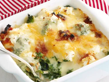 Vegetable mornay
