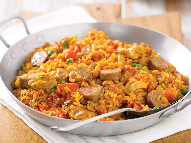 Sausage paella