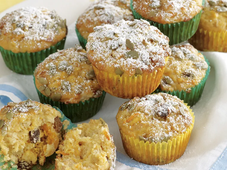 Carrot and Apple Muffins