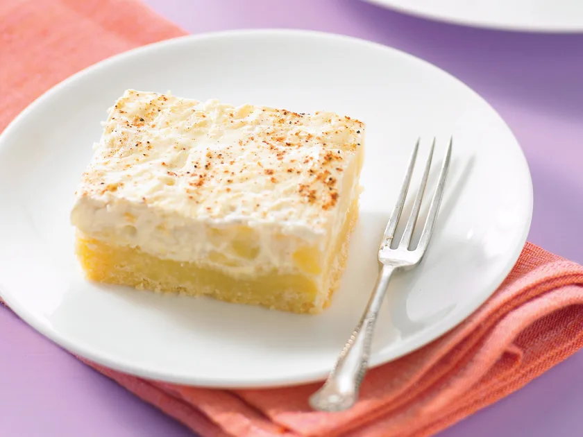 Apple and sour cream slice | Women's Weekly Food