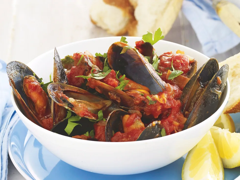 Mussels in Tomato Sauce