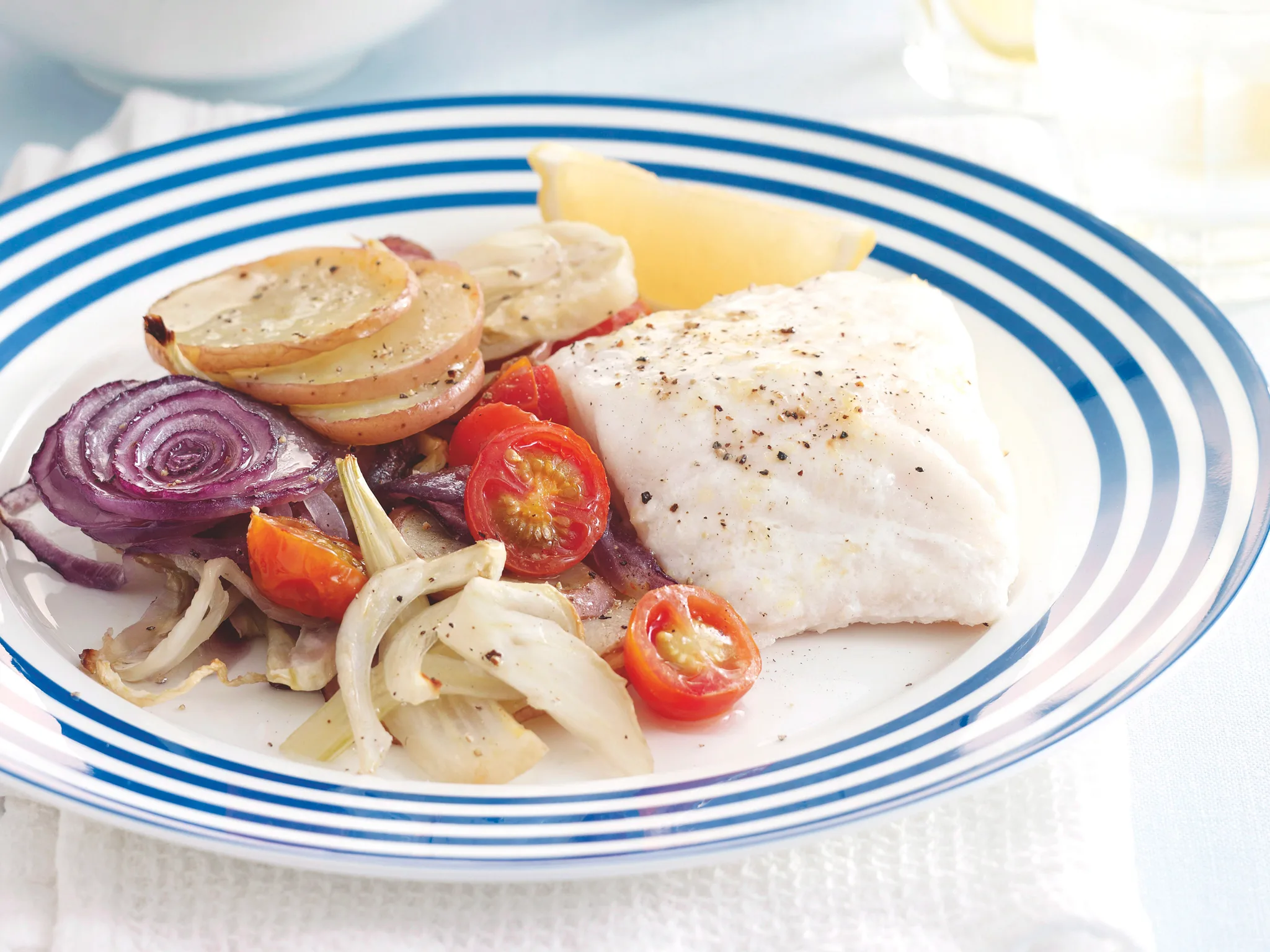 Baked Fish with Fennel