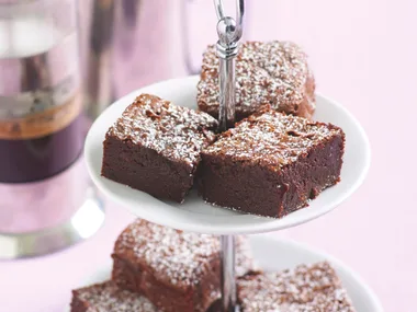 triple choc brownies