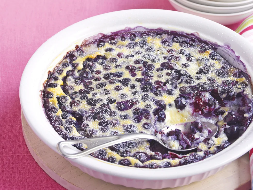 Blueberry Clafoutis