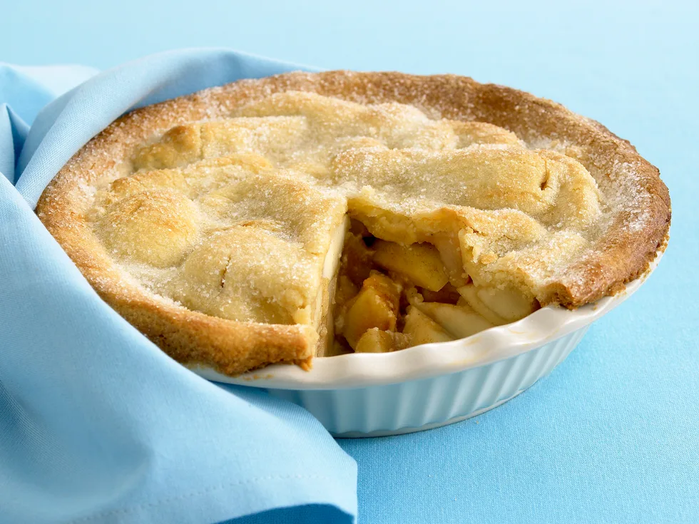 Apple and pear pie