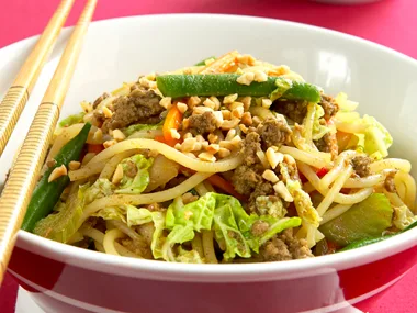 beef and noodle chow mein