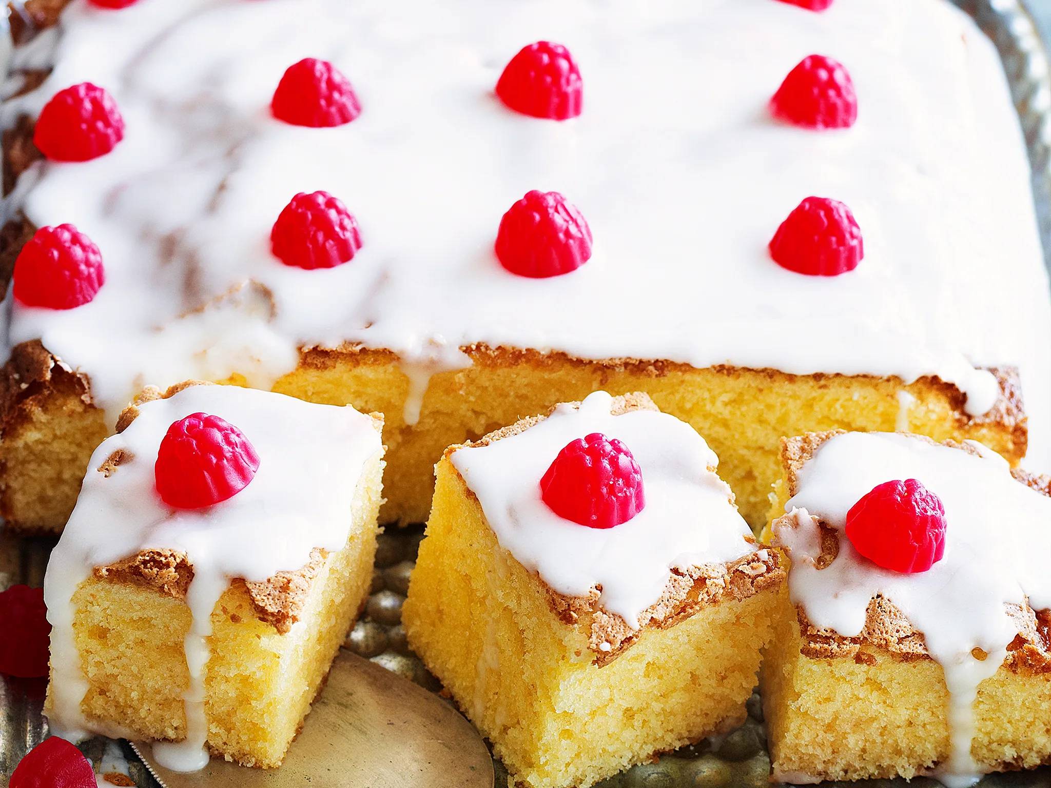 Tray Bake for school birthdays